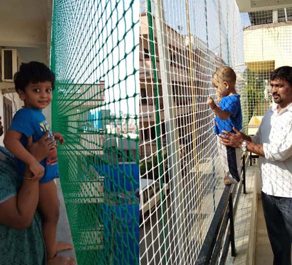 Balcony Safety Nets in Hyderabad